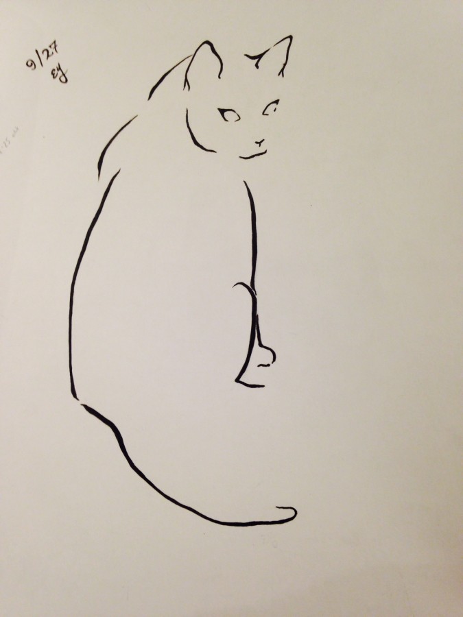 The Cat by Elena Yu