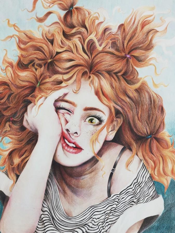 Sulky Frizz by Jessalyn Lu