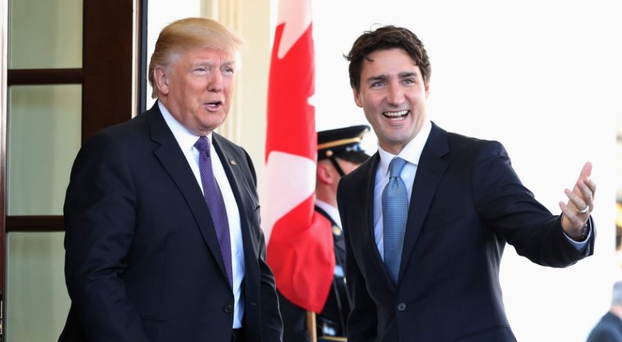 Trudeau Meets Trump in DC