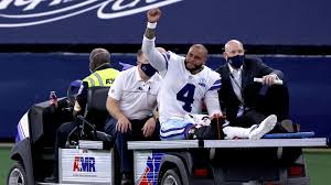 Cowboys Quarterback Prescott Injured