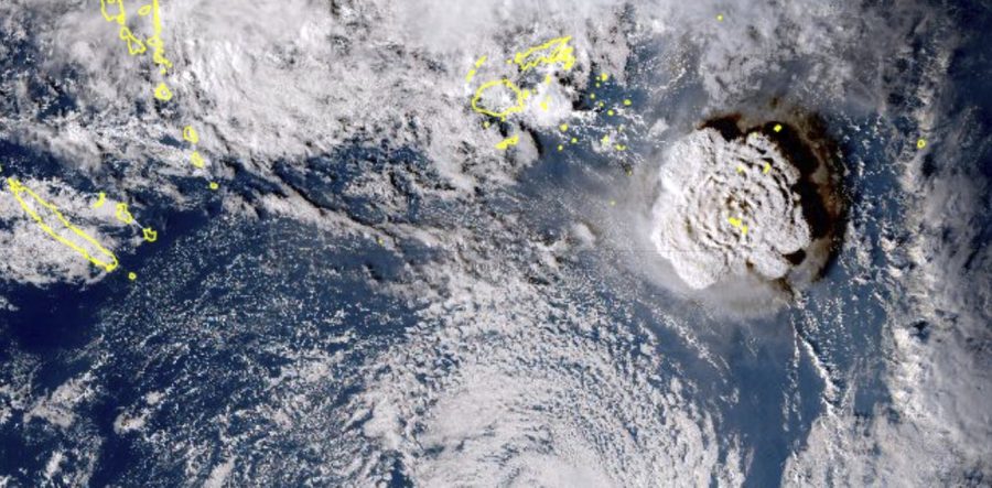 Massive Volcanic Eruption and Tsunami in Tonga Felt Throughout the Pacific 